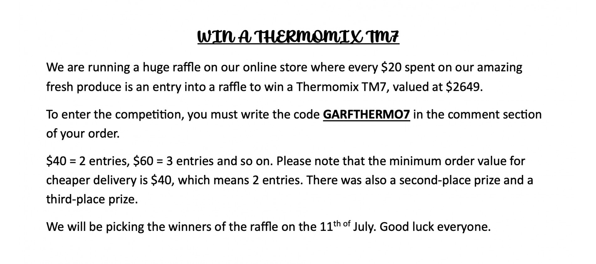 raffle